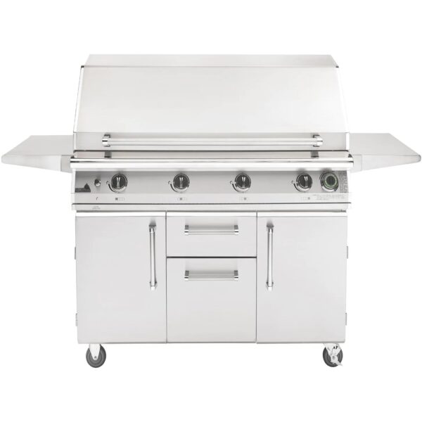 PGS T-Series Commercial 51-Inch Natural Gas Grill With Timer - S48TNG + S48CART
