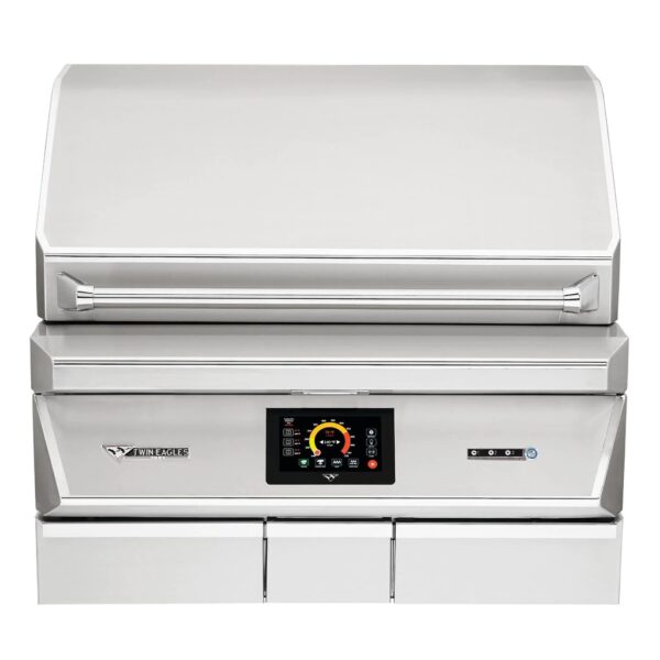 Twin Eagles Wi-Fi Controlled 36-Inch Built-In Stainless Steel Pellet Grill and Smoker - TEPG36G