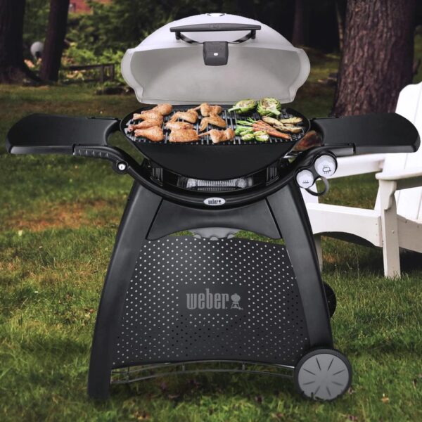 Weber Q 3200 Natural Gas Grill - Titanium - 57067001