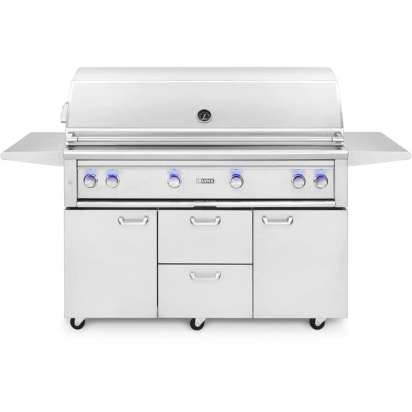 Lynx Professional 54-Inch Natural Gas Grill With One Infrared Trident Burner And Rotisserie - L54TRF-NG