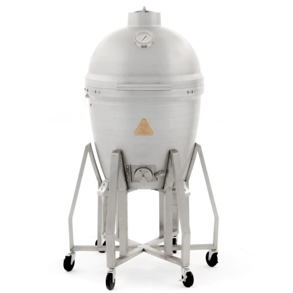 Blaze 20-Inch Cast Aluminum Kamado Grill With Stainless Steel Cart - BLZ-20-KAMADO