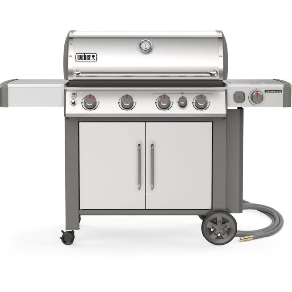 Weber Genesis II S-435 Natural Gas Grill - Stainless Steel - 67006001