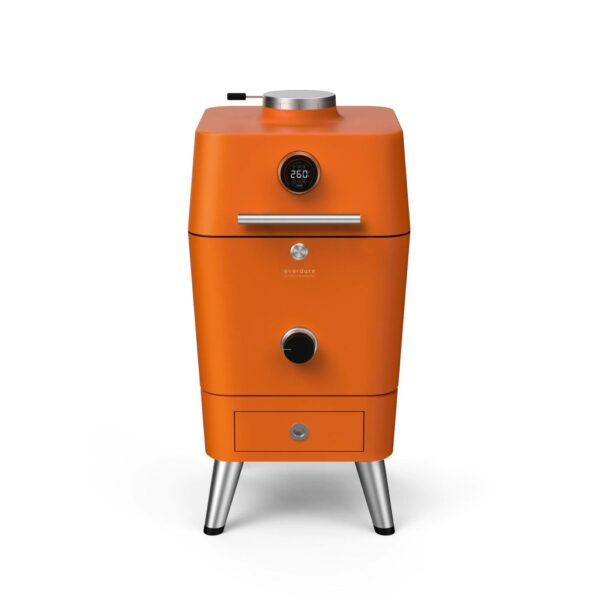 Everdure By Heston Blumenthal 4K 21-Inch Charcoal Grill & Smoker - Orange - HBCE4KOUS
