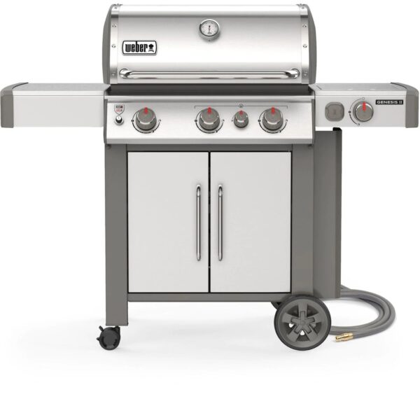 Weber Genesis II S-335 Natural Gas Grill - Stainless Steel - 66006001