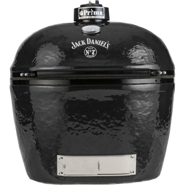 Primo Jack Daniels Edition Oval XL 400 Ceramic Kamado Grill With Stainless Steel Grates - 900
